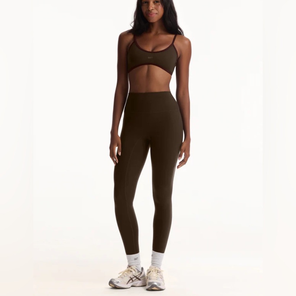 FORMCLOUD SET ACTIVE HIGH-RISE LEGGINGS - BIRTHDAY ESPRESSO